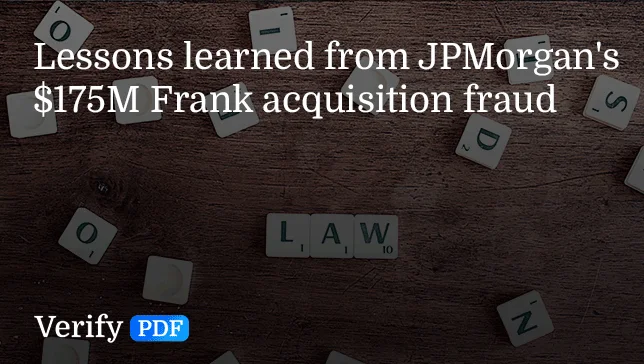 JPMorgan's $175M Frank acquisition