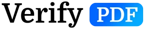 VerifyPDF
